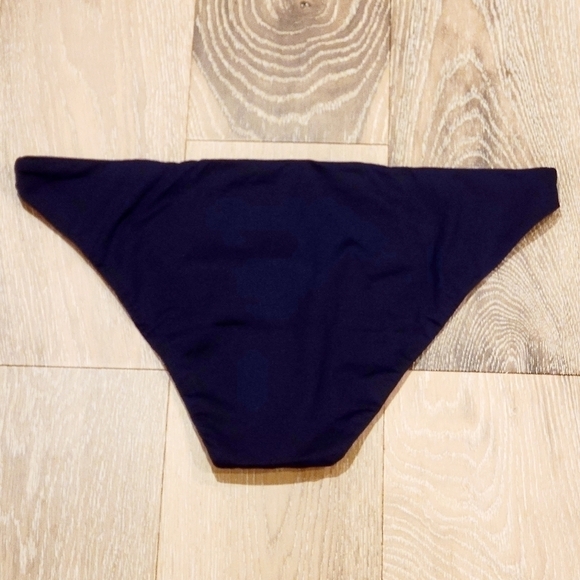 Andie swim‎ Navy The Cheeky Bikini Bottom Size XL NWT - Picture 4 of 9